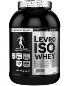 Izolat de zer premium pentru masa musculara, recuperare rapida si performanta maxima - Kevin Levrone Levro ISO Whey 2 kg