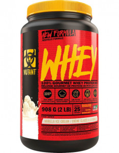 Proteina din zer pentru masa musculara, recuperare rapida si aport proteic zilnic - Mutant Whey 908 g
