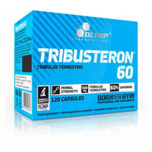 Supliment cu Tribulus pentru testosteron, energie, forta si performanta sportiva - Olimp Tribusteron 60 120 capsule