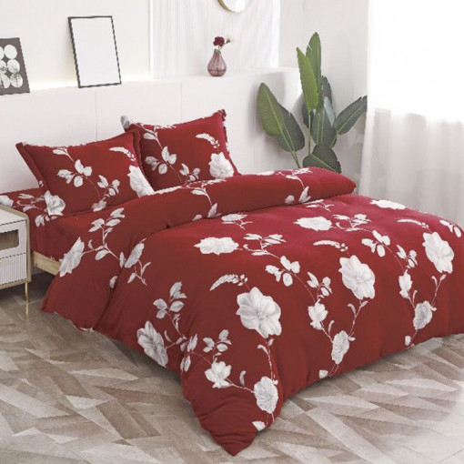 Lenjerie cu elastic 180x200 Red Field (Cocolino)