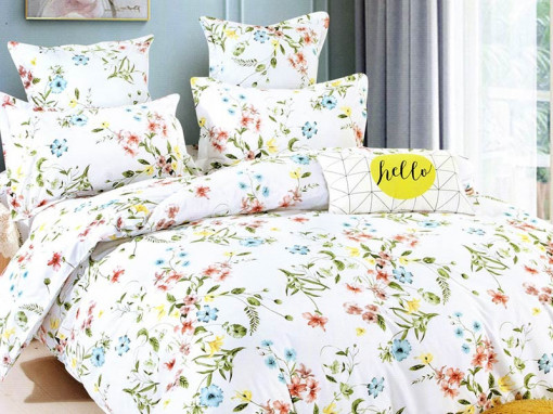Lenjerie Hello Spring (Bumbac Satinat)