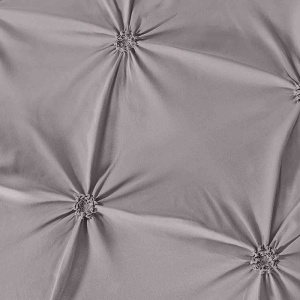 Lenjerie cu Elastic 160x200 Rynker Gri 6 Piese (Finet) - Img 2