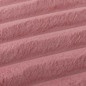 Lenjerie cocolino cu Elastic 180x200 Liny V5 Roz (Cocolino) - Img 5