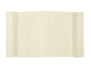 Covoras de Baie Nuin Ekru, 60x100 cm (Bumbac 100%)