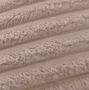 Lenjerie cocolino cu Elastic 180x200 Liny V12 Light Beige (Cocolino) - Img 4