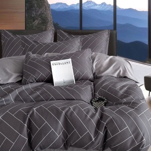 Pachet Somn Complet Lenjerie Tamarae 6 Piese (Finet), Pilota, 2 Perne și Pătură Pufoasă