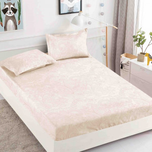 Cearsaf de pat cu elastic si 2 fete de perna Ruduli 180x200cm (Finet)