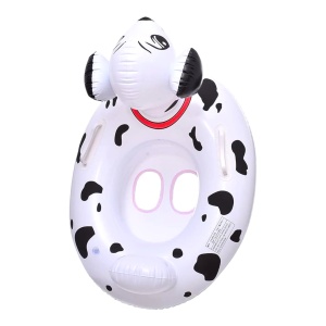 Colac gonflabil cu suport si mânere pentru copii, Dalmatian 70x55 cm - Img 5