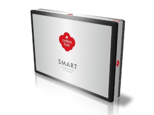 Cuvertura Smart Bed Esta Albastra (Jacquard) - Img 3