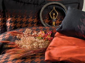 Set Complet Dazzle Orange-Negru, cu 8 piese (Bumbac 100%) - Img 2