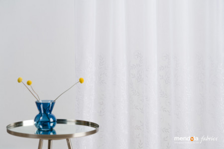 PERDEA CU REJANSA MENDOLA COLETTE ALB T01