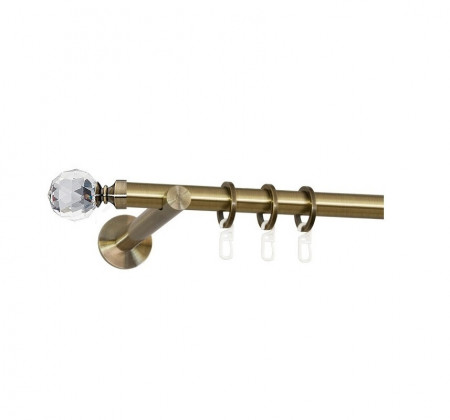 Galerie simpla PICIOR UNIVERSAL - kula cristal-simpla /19 -aur antic
