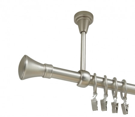 Galerie simpla prindere tavan prince 19 mm crom mat