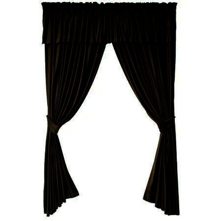 SET DRAPERIE,Casa Deco Logistics,soft V45 CU MANTOVAN NEGRU