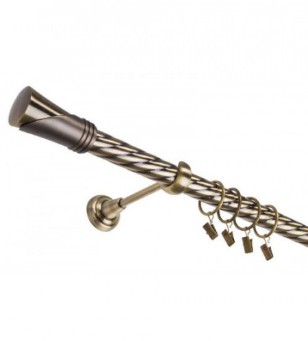 Galerie SIMPLA TWIST PRINDERE PERETE 25 MM -DUNCAN- AUR ANTIC