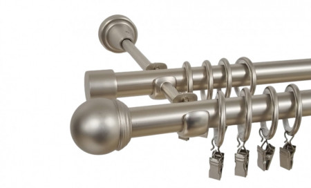 Galerie dubla todi max 19/19 mm crom mat