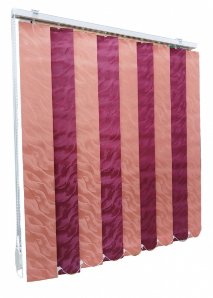 Jaluzele verticale BEATA 9609/9612 somon/grena
