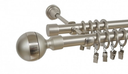 Galerie dubla james 19/19 mm crom mat