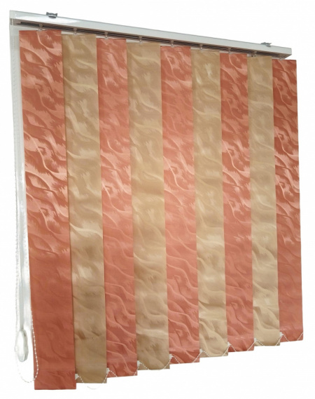 Jaluzele verticale BEATA 9609/9604 somon/bej