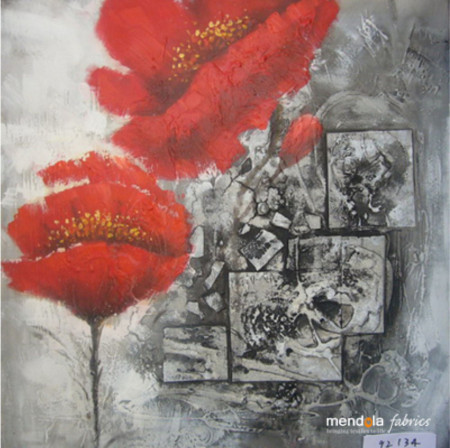 TABLOU PICTAT MANUAL PASODOBLE, 60X60 CM