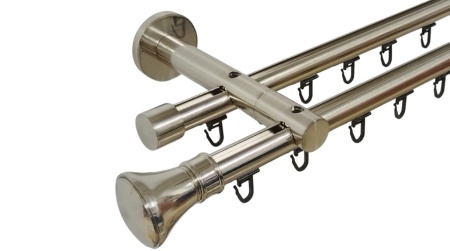 Galerie dubla PRINDERE PERETE suport universal TEAVA PROFIL -PRINCE /19 -INOX