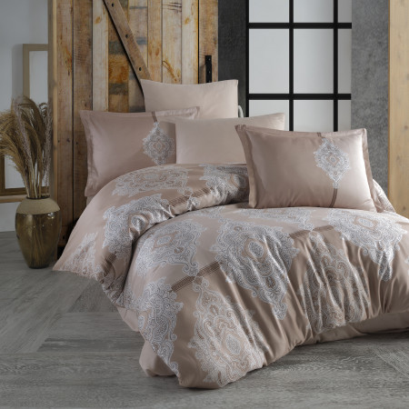 Lenjerie de pat satin Clasy king size (MUDONSE)