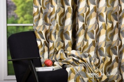 DRAPERIE CU REJANSA MENDOLA ARK mustar 06 - Img 1