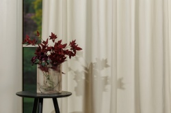Draperie cu rejansă Uni Select ivoar 01 – draperie elegantă cu opacitate medie