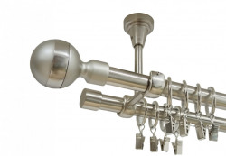 Galerie dubla james prindere tavan 19 mm inox - Img 1