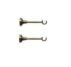 Galerie simpla duo Dop /19 - negru /aur antic - Img 3