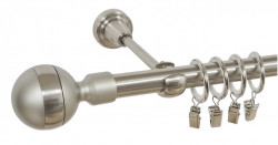 Galerie simpla JAMES /19 - inox