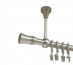 Galerie simpla prindere tavan capri 19 mm crom mat