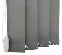 Jaluzele verticale OPACE BLACK OUT STELLA 8250 GRI - Img 3