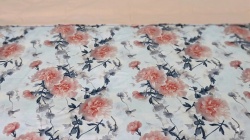 Lenjerie de pat bumbac 100% Floral Whisper detaliu material