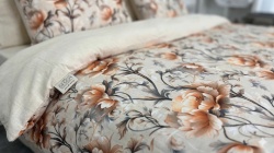 lenjerie pat 100% bumbac imprimare digitala Golden Dunes