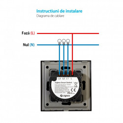 Modul intrerupator tactil fara NUL, protocol ZigBee - Img 4