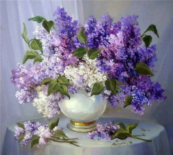 PICTURA IN ULEI Belu Tatiana - FLORAL - BT-17