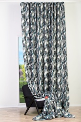 DRAPERIE CU REJANSA MENDOLA ARK albastru 08 - Img 2