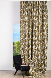 DRAPERIE CU REJANSA MENDOLA ARK mustar 06 - Img 2