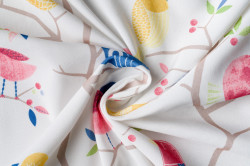 DRAPERIE CU REJANSA MENDOLA DOWL ALB-ALBASTRU C1 - Img 4
