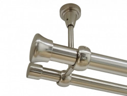 Galerie fara inele fulda tavan 25/19 mm inox - Img 1