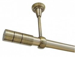 Galerie fara inele tavan CYLINDRU /25 - aur antic - Img 1