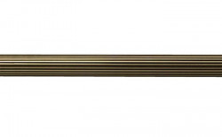 Galerie simpla picior universal striat KULA CRYSTAL 19 mm - aur antic - Img 5