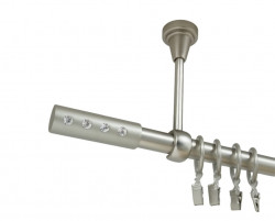 Galerie simpla prindere tavan allure 19 mm crom mat