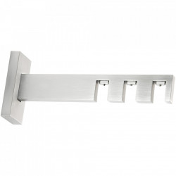 Galerie tripla Square line Boss Negru crom mat - Img 4