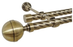 Galerie TWIST dubla KALISTO fara inele 19/19 mm - aur antic - Img 1