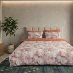 Lenjerie de pat Cotton Pro 100% bumbac – imprimare digitală (Dusty Kilim)