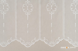 PERDEA CU ANOURI MENDOLA DUCHESS CREM T08 - Img 1