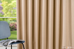DRAPERIE CATIFEA BLACKOUT 100% CU REJANSA MENDO NEPTUN BEJ 04 - Img 1