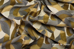 DRAPERIE CU REJANSA MENDOLA ARK mustar 06 - Img 3